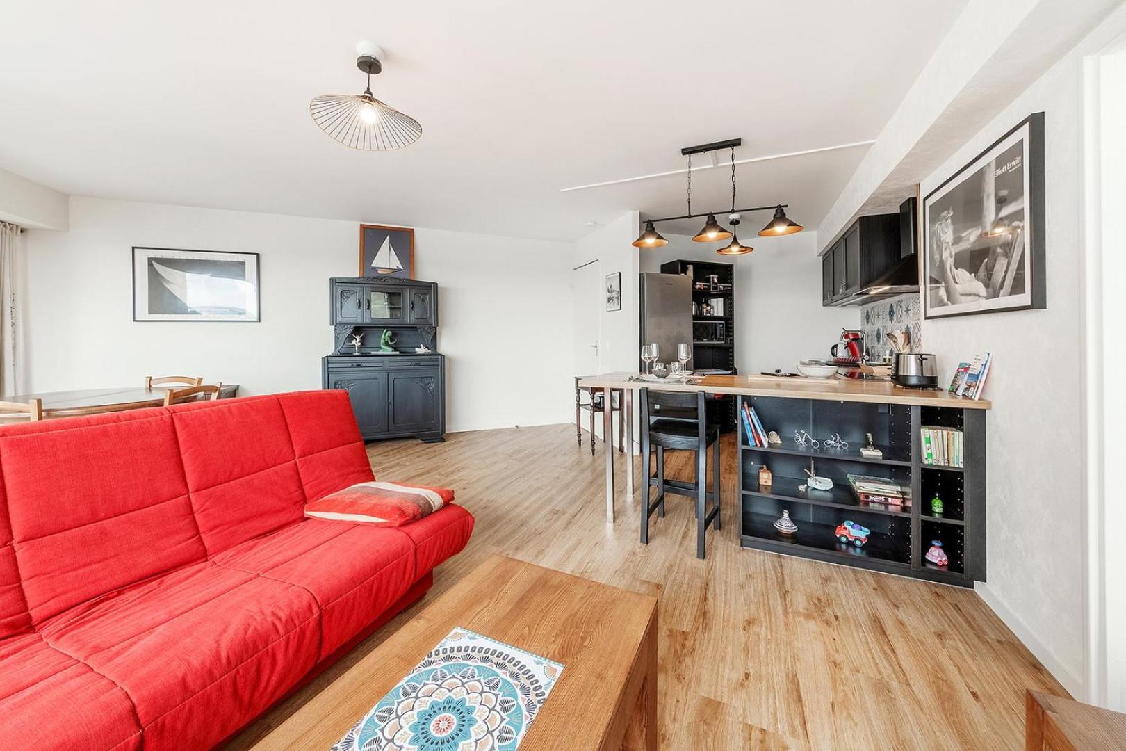 Bellevue, Appartement T2, Terrasse & Parking Rennes Eksteriør bilde