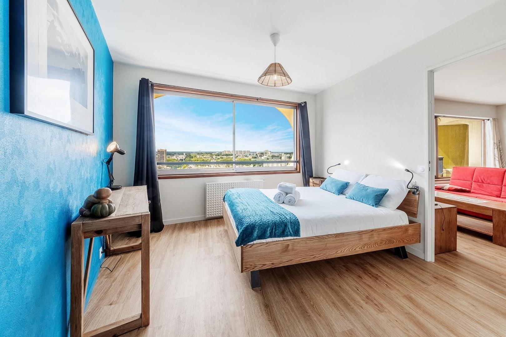 Bellevue, Appartement T2, Terrasse & Parking Rennes Eksteriør bilde