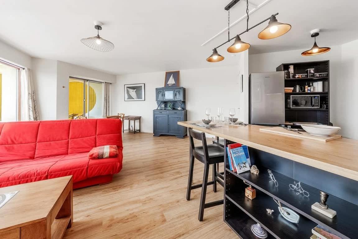 Bellevue, Appartement T2, Terrasse & Parking Rennes Eksteriør bilde